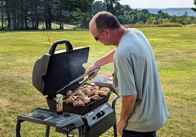the grill