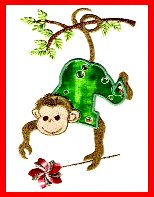 Sample Alpplique Monkeys