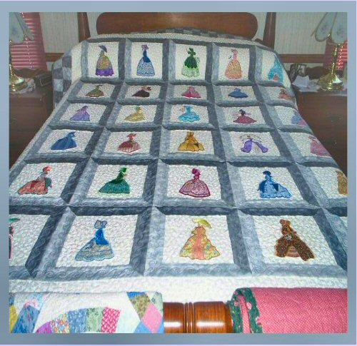 victorian ladies quilt