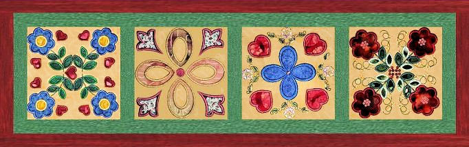 Baltimore Applique (8x8)