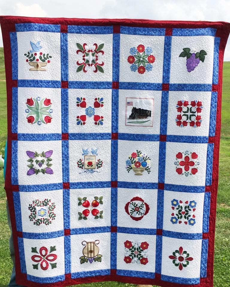 Baltimore Applique (8x8)