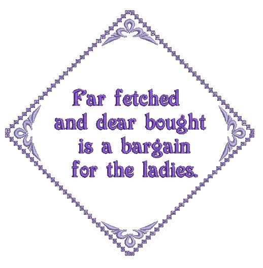 Victorian Sayings(8x8)